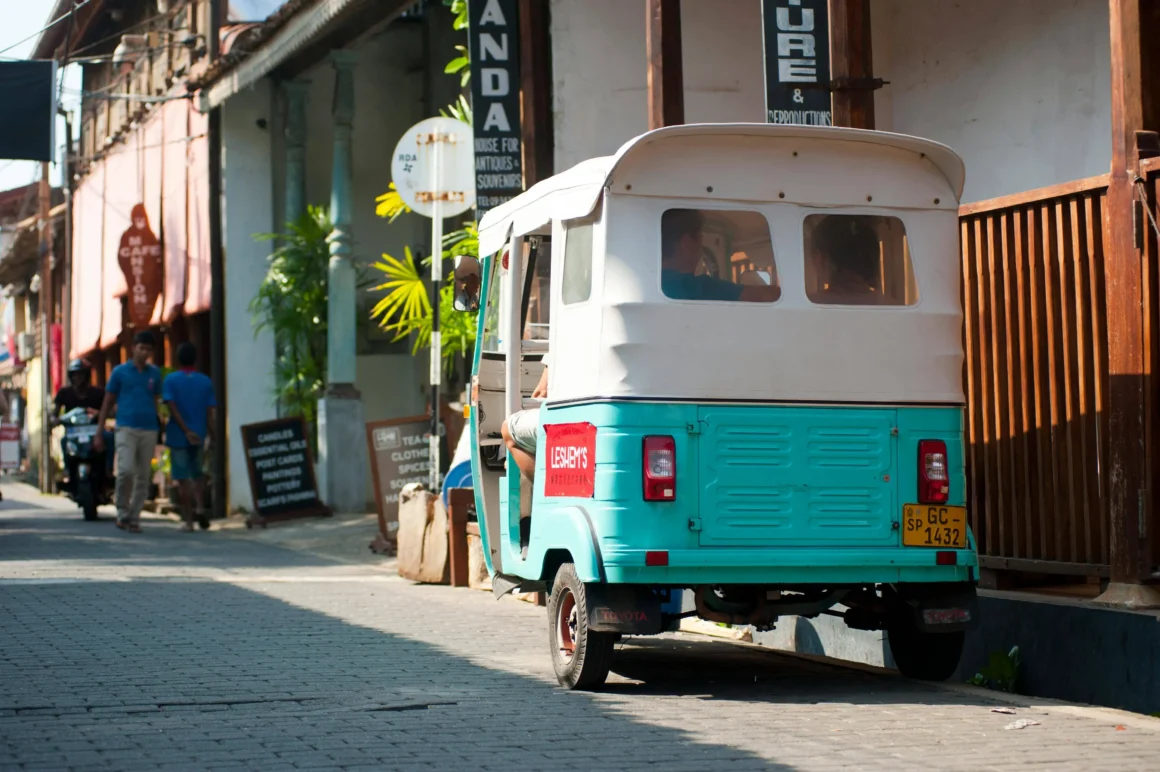 Tuk Tuk in Sri Lanka