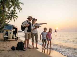Sri Lanka family beach