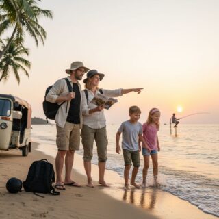 Sri Lanka family beach