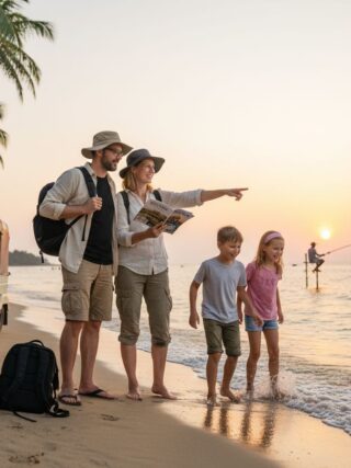 Sri Lanka family beach