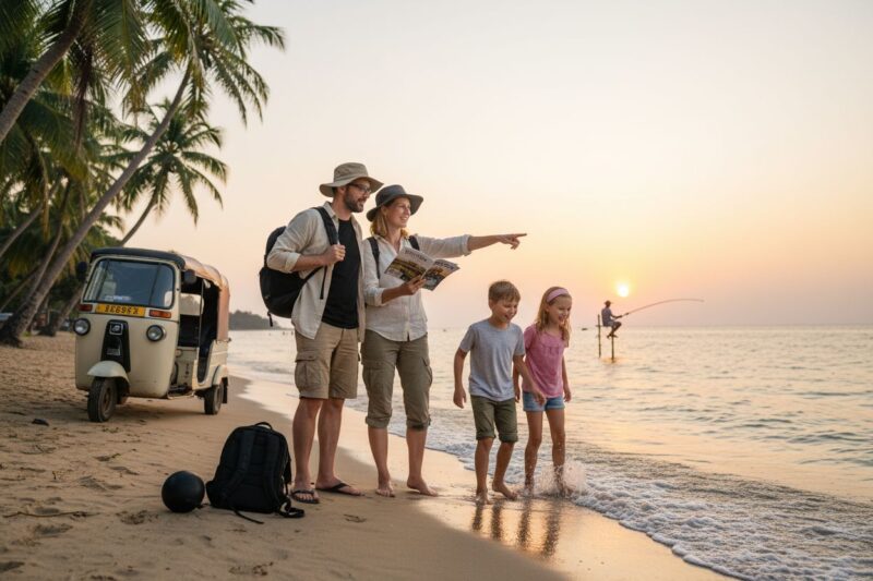 Sri Lanka family beach